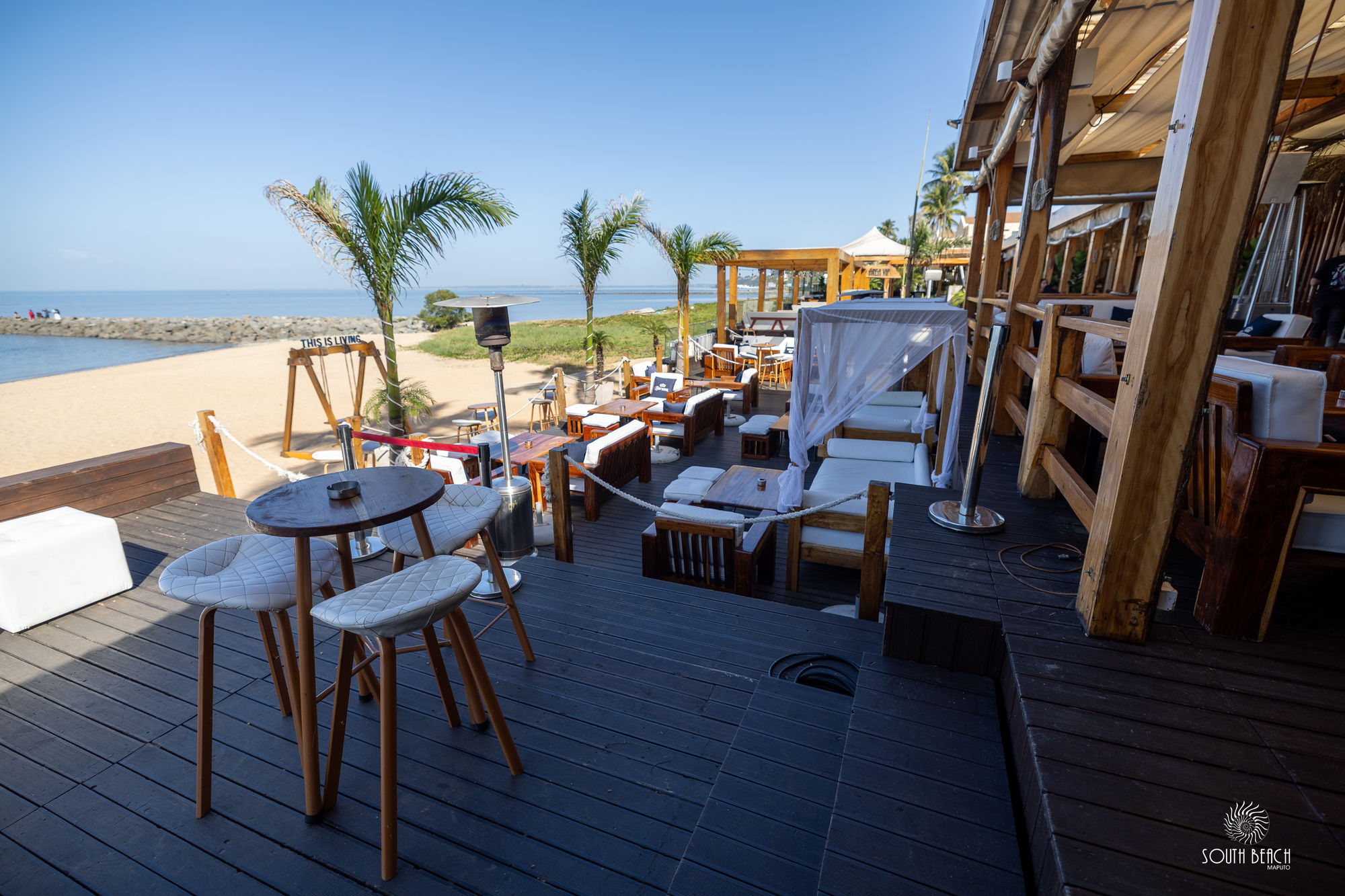Espaço exterior do South Beach